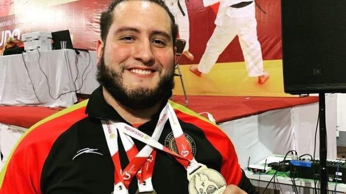El judoca David Gómez falleció al terminar una competencia por un paro cardíaco