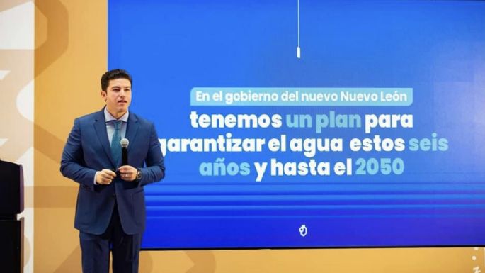 Samuel García culpa a El Bronco de la crisis de agua en Nuevo León