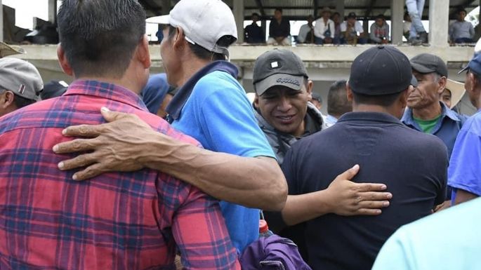 Tras cinco meses de plagio fueron liberados 36 campesinos de Altamirano, Chiapas