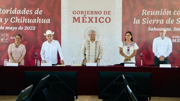 AMLO promete recuperar 30 mil hectáreas del pueblo Yaqui durante su gira por Sonora