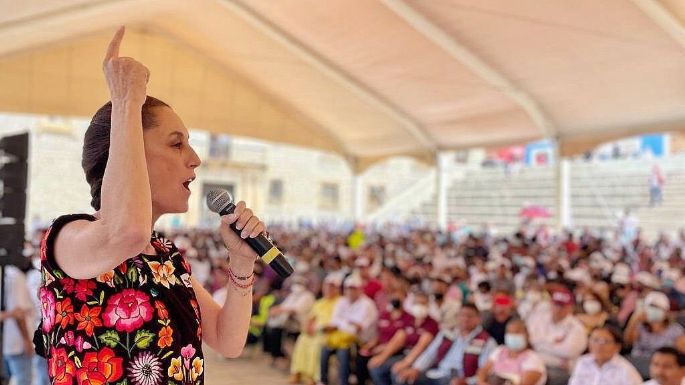 Sheinbaum se va de gira electoral a Tamaulipas: "Batres y el gabinete están a cargo de la ciudad"