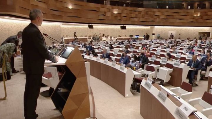 En la Asamblea de la OMS, López Gatell culpa al neoliberalismo de la crisis en salud