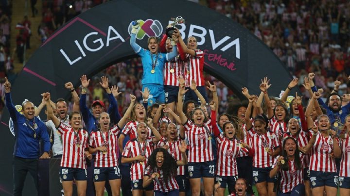 Chivas de Guadalajara se coronan campeonas del Clausura 2022 femenil