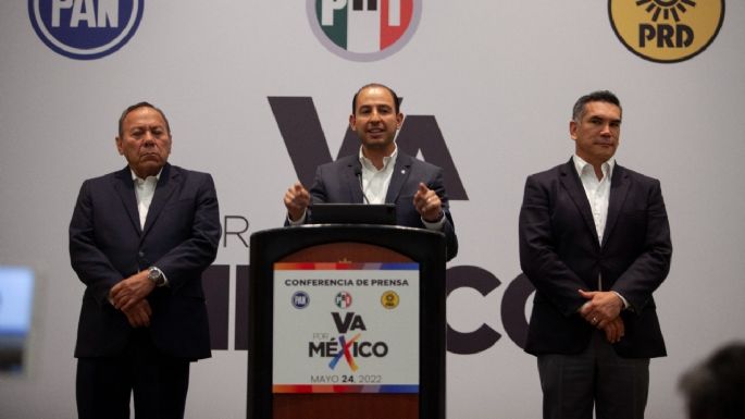 Va por México hace crisis por procedimiento para elegir candidato para 2024