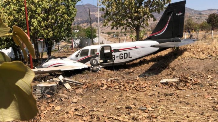 Se accidenta la avioneta de la alcaldesa de Tepic, Geraldine Ponce