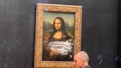 Un hombre lanzó un pastel a la Mona Lisa tras burlar seguridad en el Louvre (Video)