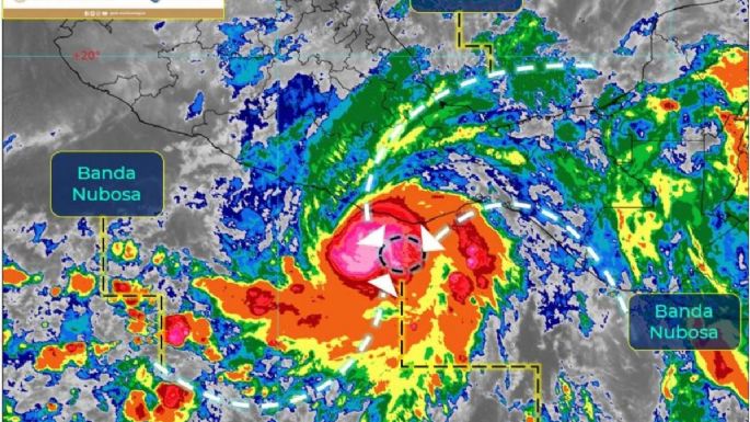 La Conagua califica como “peligroso” al huracán Agatha; se dirige hacia las costas de Oaxaca