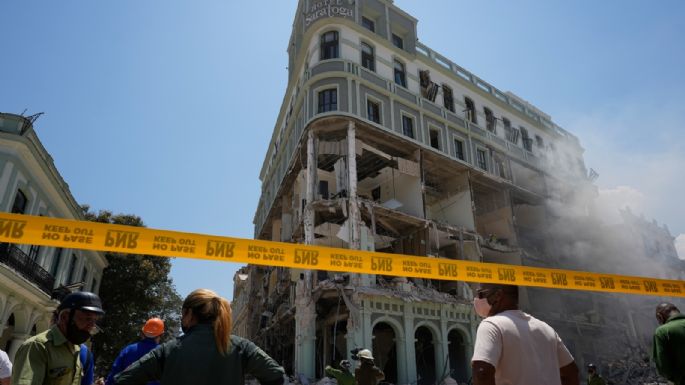 Explosión en el Hotel Saratoga “no fue una bomba”, dice Díaz-Canel; van 9 muertos