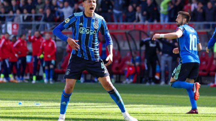Edson Álvarez anota y rescata empate del Ajax ante el AZ Alkmaar