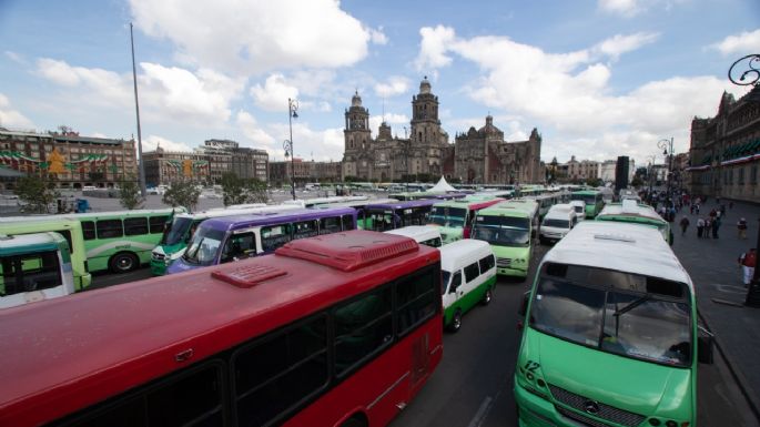 Transportistas colapsarán estas zonas de la CDMX el 2 de junio; Batres pide evitar bloqueos