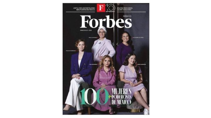Mariana Rodríguez, en portada de Forbes por ser de las 100 mujeres más poderosas de México