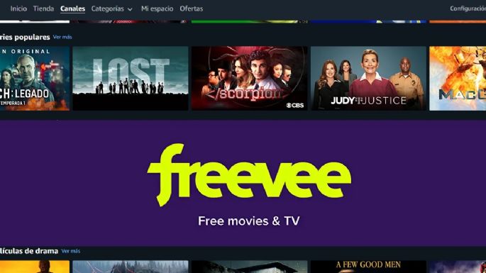 Así es Amazon Freevee, la plataforma gratuita de video bajo demanda con anuncios