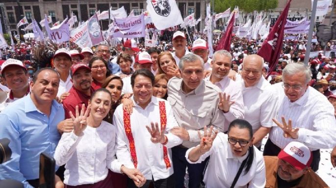 PRD denuncia ante el INE a “corcholatas” de Morena por actos anticipados de campaña