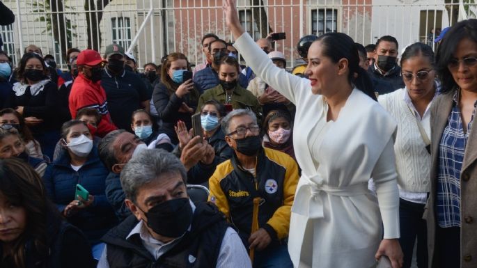 "No les tengo miedo", advierte Sandra Cuevas a AMLO y Sheinbaum