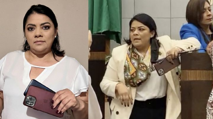 Diputada Úrsula Salazar, sobrina de AMLO, es acusada de robar el celular de un panista; así contestó