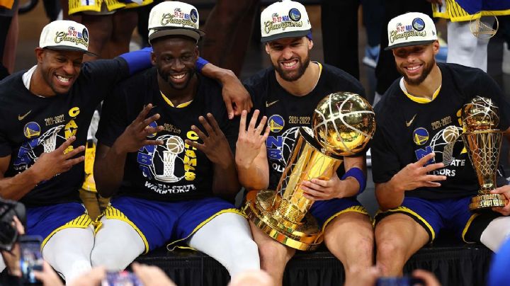 Los Warriors de Curry se coronan campeones de la NBA; Toscano es el primer mexicano en conseguirlo