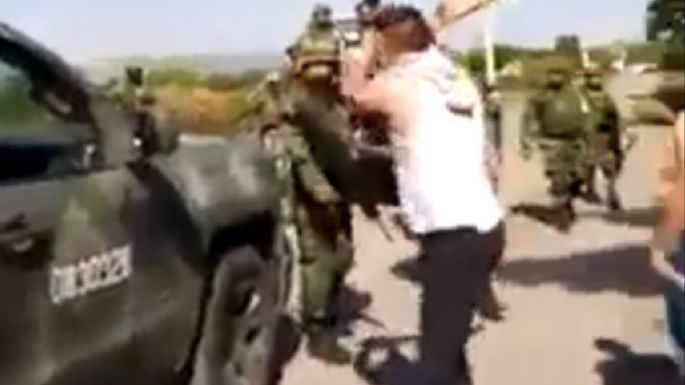 María Elena Morera muestra video de otra agresión de civiles al Ejército