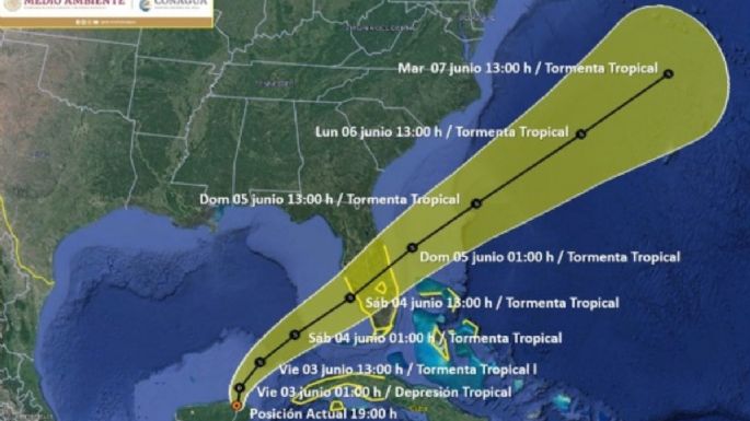 Remanentes de “Agatha” crean un Potencial Ciclón Tropical que causará lluvias en tres estados