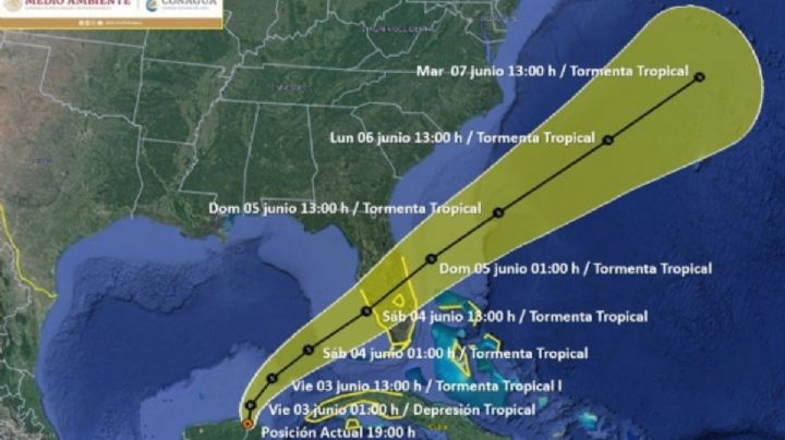 Remanentes de “Agatha” crean un Potencial Ciclón Tropical que causará lluvias en tres estados