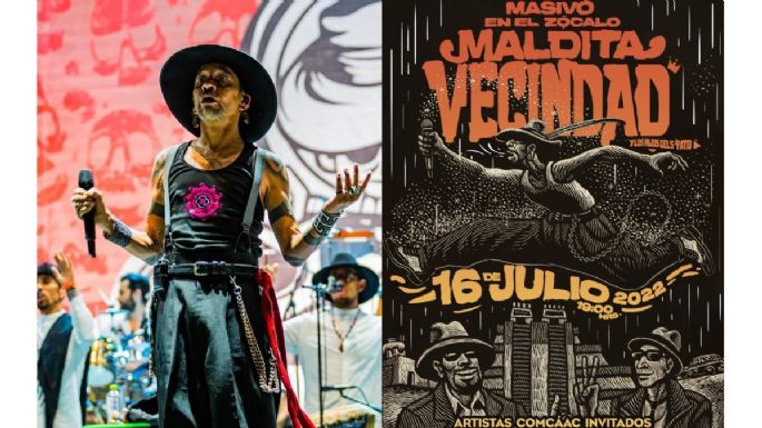 La Maldita Vecindad en el Zócalo de la CDMX: Fecha y hora del concierto