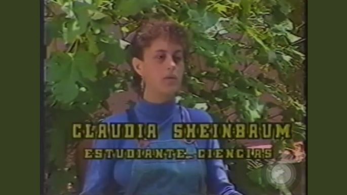 Circula video de Sheinbaum en 1986, cuando participó en el movimiento estudiantil de la UNAM