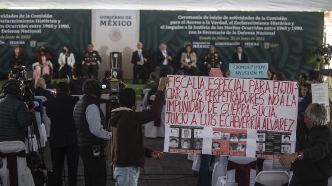 Familiares reclaman al titular de la Sedena: "Dónde están los desaparecidos y los culpables" (Video)