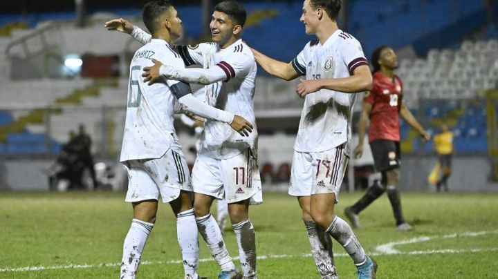 México derrotó 5-0 a Trinidad y Tobago en el Premundial Sub 20