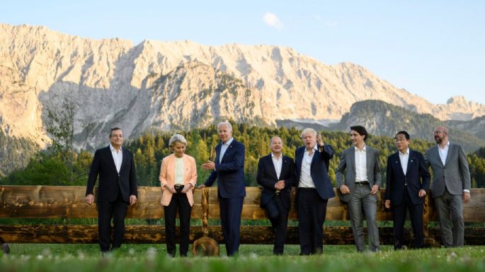 G7 se comprometería a apoyar a Ucrania "el tiempo que sea necesario"