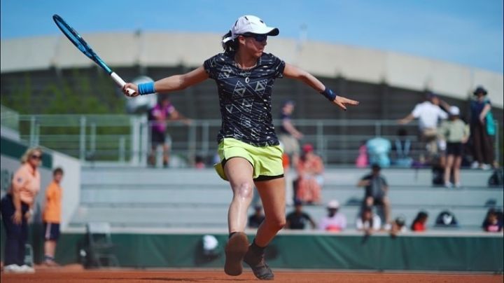 La tenista mexicana Fernanda Contreras perdió en la primera ronda de Wimbledon
