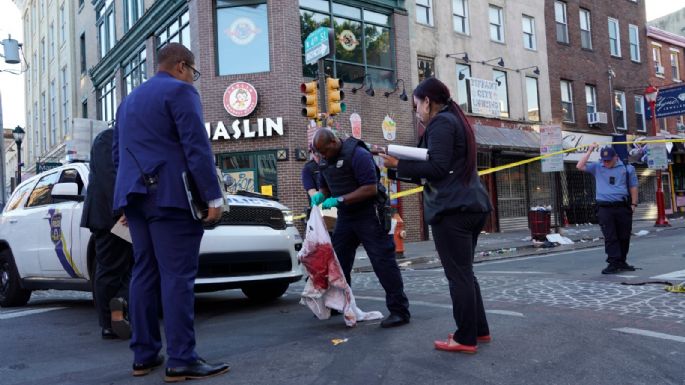 Tiroteo en el centro de Filadelfia deja 3 muertos y 11 heridos