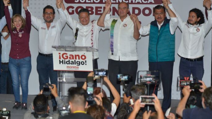 Julio Menchaca aventaja conteo rápido en Hidalgo; Carolina Viggiano anticipa denuncias electorales