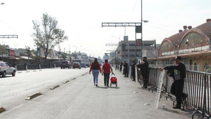 Retiran mil 465 puestos ambulantes del Eje 1 Norte en Tepito