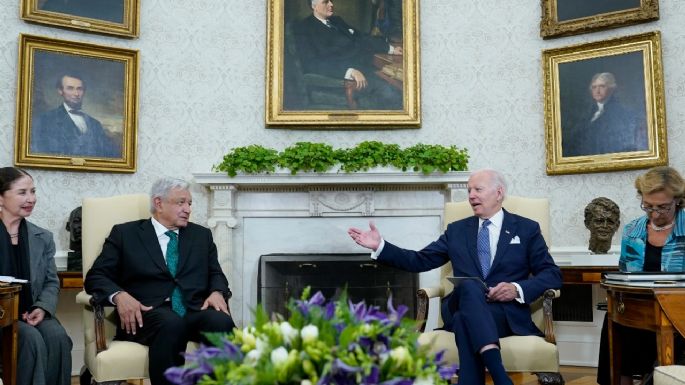 AMLO y Biden pactan modernizar la frontera y combatir el tráfico de armas, drogas y personas