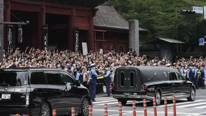 Japón da el último adiós a su exprimer ministro Shinzo Abe