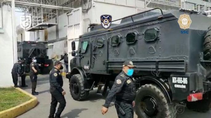 Así fue el aparatoso operativo para trasladar a detenidos en Topilejo a Santa Martha Acatitla (Videos)