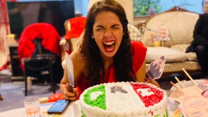 Influencer celebra su cumpleaños con temática del PRI, se viraliza... y hasta Meade la felicita