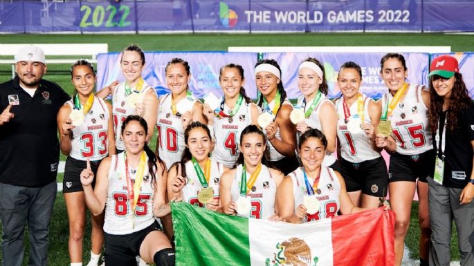 México vence a Estados Unidos en flag football femenil y se lleva el oro (Videos)