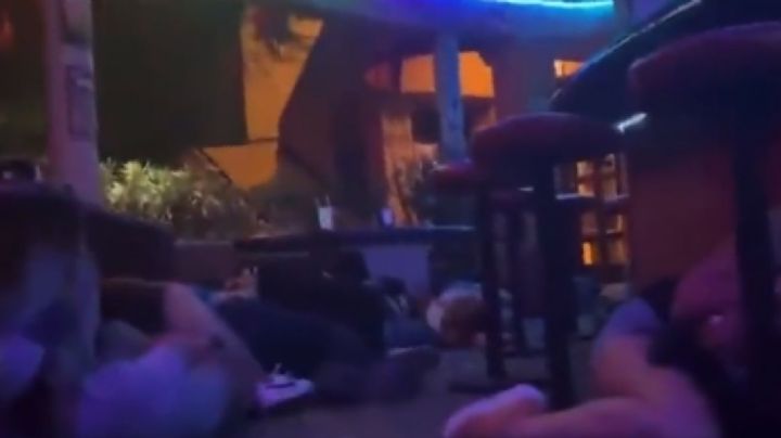 Ejecutan a un hombre en el estacionamiento de un bar en Guaymas (Video)