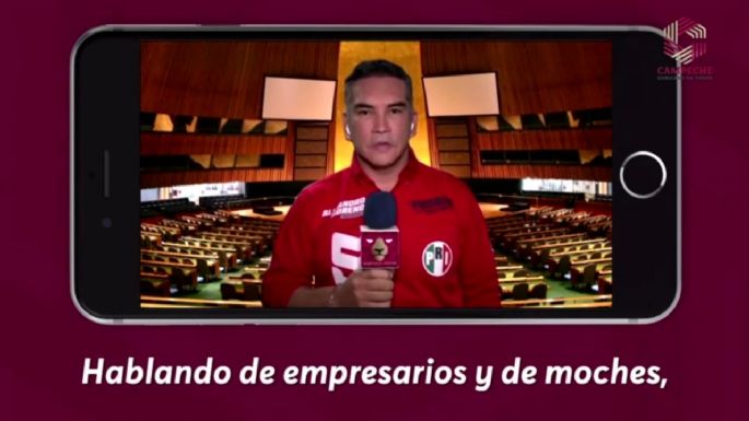 Layda Sansores publica nueva parodia para burlarse de "Alito" Moreno, ahora con "Mujeres divinas"