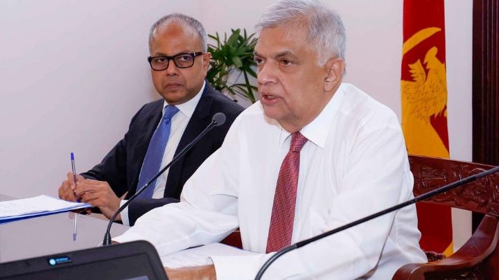 El Parlamento elige al primer ministro, Ranil Wickremesinghe, como nuevo presidente de Sri Lanka