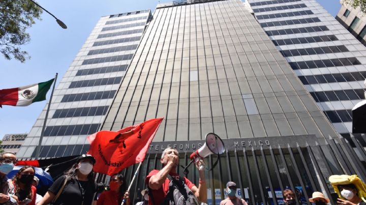 Después de 37 años, Telmex enfrenta huelga de trabajadores sindicalizados