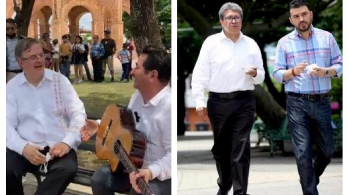 Ebrard y Monreal coinciden en Chiapas en actividades por separado