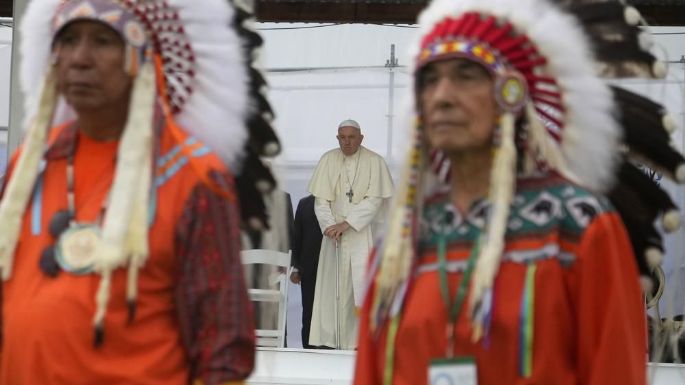 El papa Francisco en Canadá: pedir perdón es insuficiente