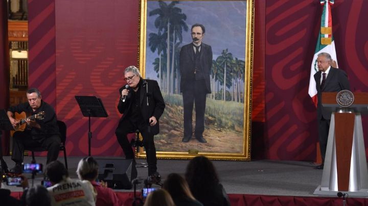 AMLO homenajea a Cuba con concierto de Amaury Pérez en la mañanera: "en honor al pueblo de Martí"