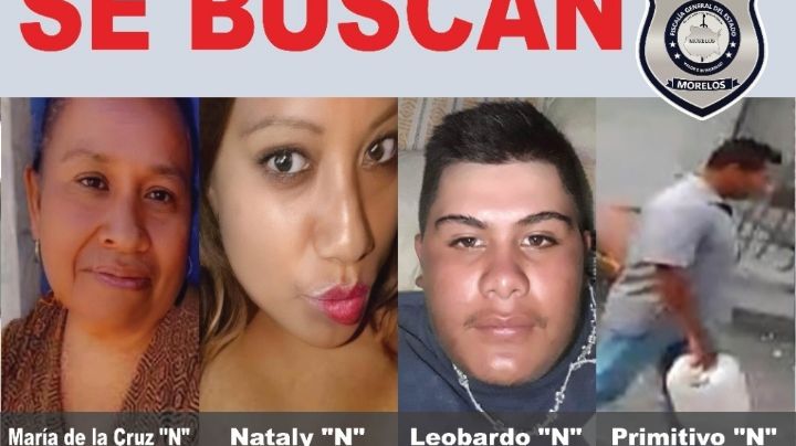 Tres mujeres y dos hombres, familiares de Margarita Seceña, ya son buscados por el feminicidio