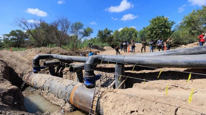 Inicia extracción de agua del río Pilón para Monterrey; buscan abatir 10% del déficit