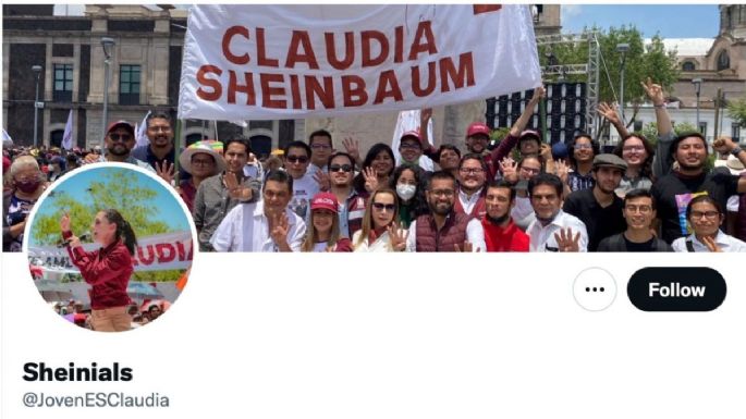 Surge cuenta de Twitter que promueve actividades de Claudia Sheinbaum rumbo a 2024