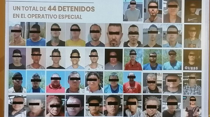 Caen 44 integrantes de cártel que mató a 6 policías estatales de NL