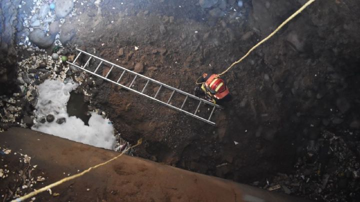 Surge un socavón de 11 metros de profundidad en San Jerónimo Lídice