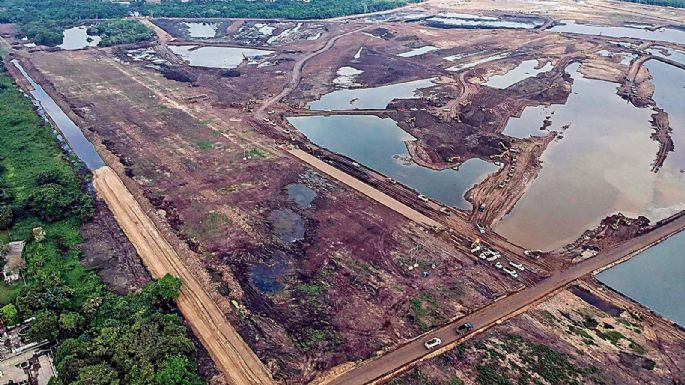 Deforestación, derrames de crudo, gases tóxicos…  Ante la nueva refinería, un Paraíso inerme